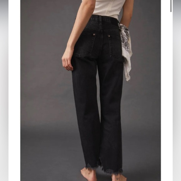 NWT! We the Free by Free People Tapered Baggy Boyfriend fit jeans in Onyx - Picture 2 of 7
